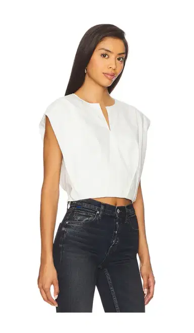 SIMKHAI Wrenli Pleated Top | Thumbnail 2