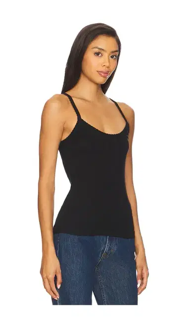 LESET Pointelle Classic Tank Top | Thumbnail 2