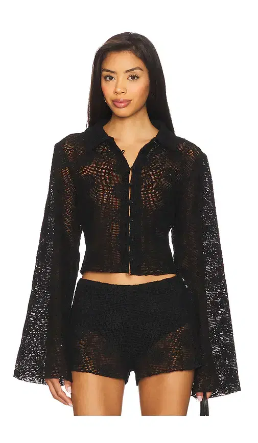 LIONESS Babydoll Top