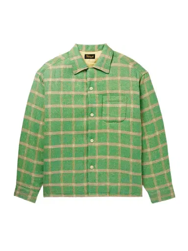 Visvim Keesey Checked Linen and Wool-Blend Down Jacket - Men | Thumbnail 1 Visvim Keesey Checked Linen and Wool-Blend Down Jacket - Men | Thumbnail 1