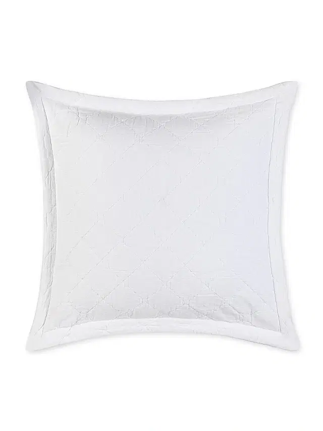 Easton Sham Cover - White European