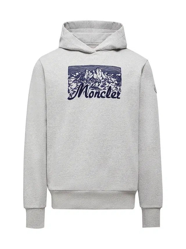 Men's Hoodie in Cotton - Gray