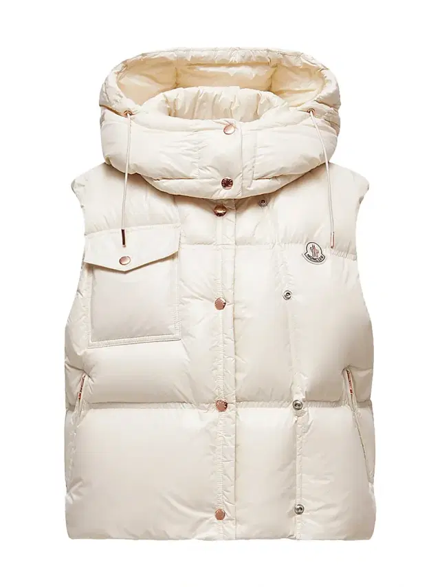 Women's Pario Puffer Vest - White