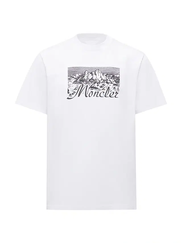Men's Crew-Neck T-Shirt in Cotton - White