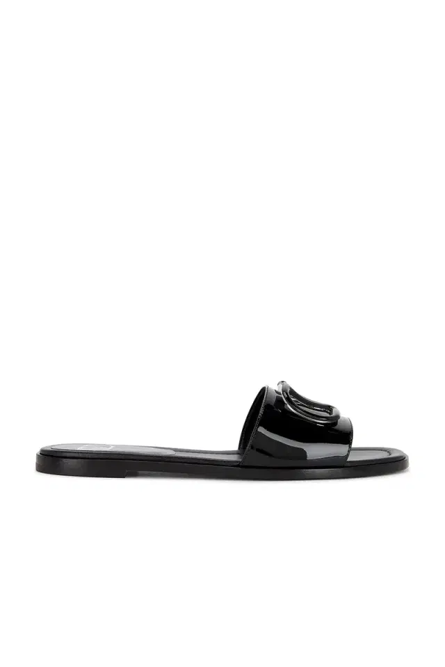 Valentino Garavani V Logo Signature Slide
