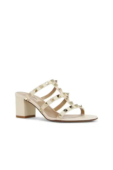 Valentino Garavani Rockstud Slide Mule | Thumbnail 2 Valentino Garavani Rockstud Slide Mule | Thumbnail 2
