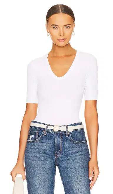 ENZA COSTA Half Sleeve Top | Thumbnail 1