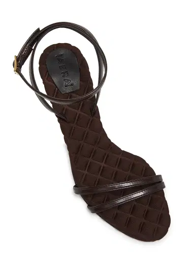 Aera Women's Laura 75MM Vegan Leather Sandals | Thumbnail 4