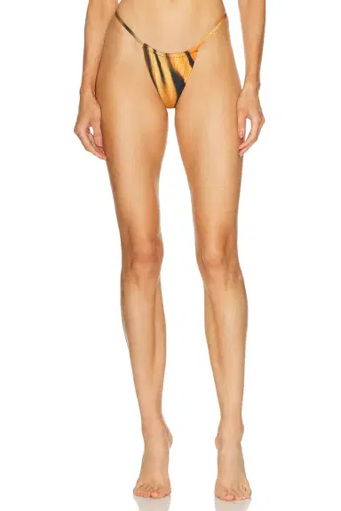 SKIMS X Cavalli String Bikini Bottom | Thumbnail 1 SKIMS X Cavalli String Bikini Bottom | Thumbnail 1