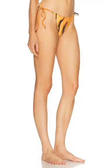 SKIMS X Cavalli Dipped Tie Bikini Bottom | Thumbnail 2