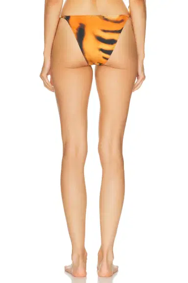 SKIMS X Cavalli Dipped Tie Bikini Bottom | Thumbnail 3