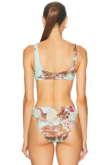 SKIMS X Cavalli Plunge Triangle Bikini Top | Thumbnail 3 SKIMS X Cavalli Plunge Triangle Bikini Top | Thumbnail 3