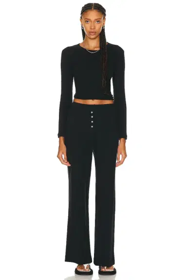 LESET Pointelle Boxer Pant | Thumbnail 4