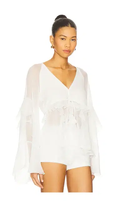 Bardot Rosalo Ruffle Blouse | Thumbnail 2 Bardot Rosalo Ruffle Blouse | Thumbnail 2