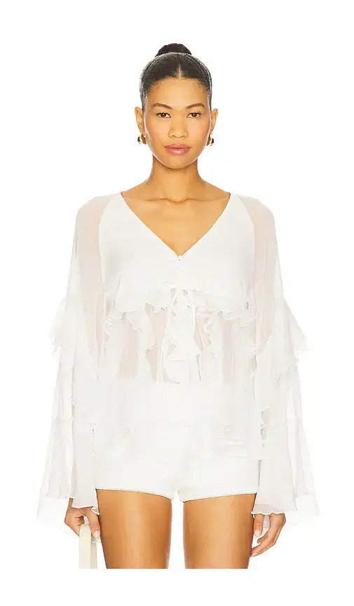 Bardot Rosalo Ruffle Blouse