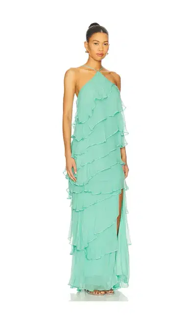 Amanda Uprichard Posie Maxi Dress | Thumbnail 2 Amanda Uprichard Posie Maxi Dress | Thumbnail 2