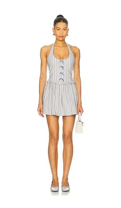 Janice Halter Mini Dress