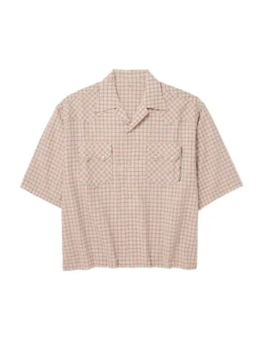 KAPITAL Camp-Collar Logo-Appliquéd Checked Cotton and Linen-Blend Seersucker Western Shirt - Men | Thumbnail 1 KAPITAL Camp-Collar Logo-Appliquéd Checked Cotton and Linen-Blend Seersucker Western Shirt - Men | Thumbnail 1