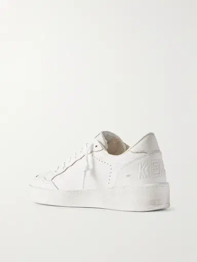 Golden Goose Ball Star Distressed Leather Sneakers - Men | Thumbnail 4 Golden Goose Ball Star Distressed Leather Sneakers - Men | Thumbnail 4