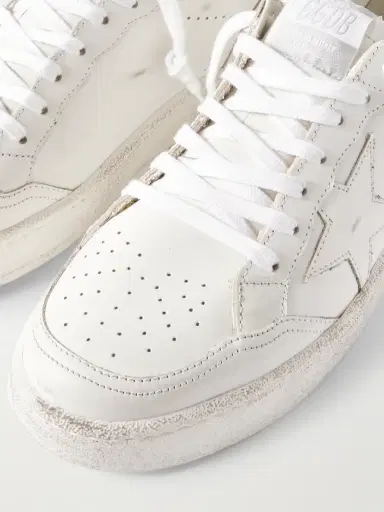 Golden Goose Ball Star Distressed Leather Sneakers - Men | Thumbnail 5 Golden Goose Ball Star Distressed Leather Sneakers - Men | Thumbnail 5