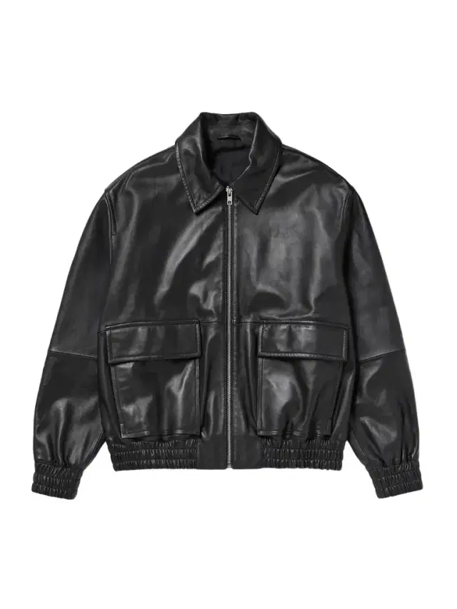Studio Nicholson Piston Leather Bomber Jacket - Men