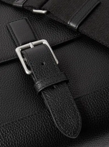 Mulberry Chiltern Small Full-Grain Leather Messenger Bag - Men | Thumbnail 4