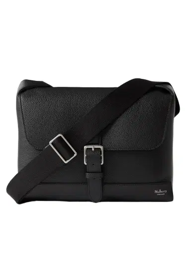 Mulberry Chiltern Small Full-Grain Leather Messenger Bag - Men | Thumbnail 1