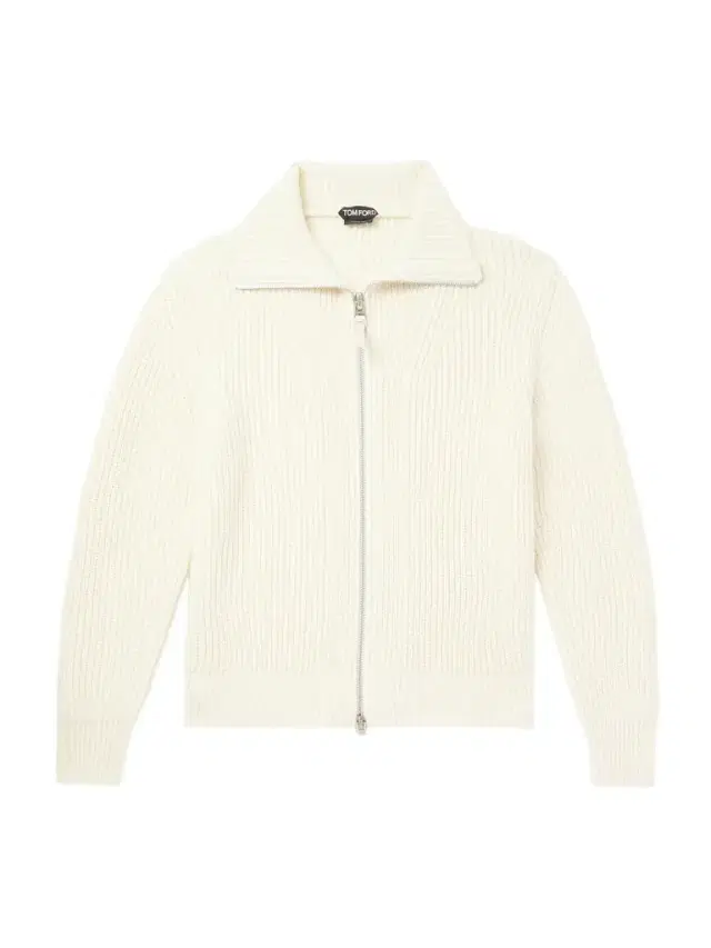 Slim-Fit Ribbed Wool and Mohair-Blend Zip-Up Cardigan - Men