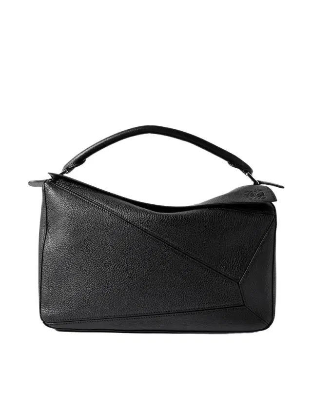 Loewe Puzzle Edge Large Logo-Debossed Full-Grain Leather Messenger Bag - Men