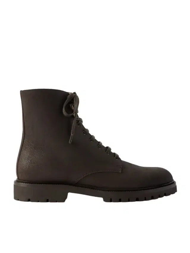 Brunello Cucinelli Pedula Waxed-Suede Boots - Men