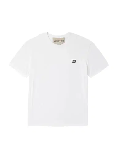 Valentino Garavani Logo-Appliquéd Cotton-Jersey T-Shirt - Men | Thumbnail 1 Valentino Garavani Logo-Appliquéd Cotton-Jersey T-Shirt - Men | Thumbnail 1