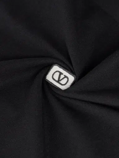 Valentino Garavani Logo-Appliquéd Cotton-Jersey T-Shirt - Men | Thumbnail 5 Valentino Garavani Logo-Appliquéd Cotton-Jersey T-Shirt - Men | Thumbnail 5