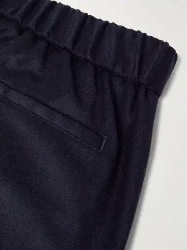 Loro Piana Leisure City Slim-Fit Virgin Wool and Cashmere-Blend Trousers - Men | Thumbnail 5
