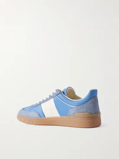 Valentino Garavani Upvillage Leather and Suede-Trimmed Twill Sneakers - Men | Thumbnail 4 Valentino Garavani Upvillage Leather and Suede-Trimmed Twill Sneakers - Men | Thumbnail 4