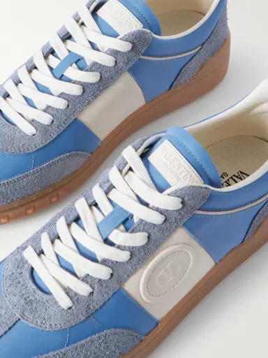 Valentino Garavani Upvillage Leather and Suede-Trimmed Twill Sneakers - Men | Thumbnail 5 Valentino Garavani Upvillage Leather and Suede-Trimmed Twill Sneakers - Men | Thumbnail 5