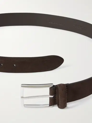 Anderson's Suede Belt - Men | Thumbnail 2 Anderson's Suede Belt - Men | Thumbnail 2