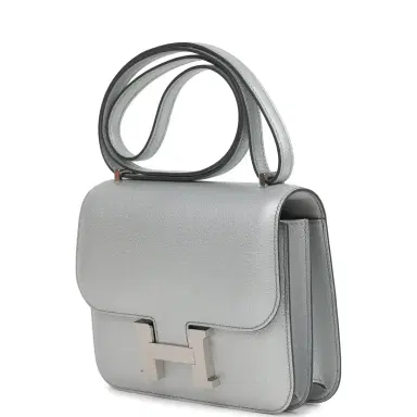 HERMÈS Hermes Constance 18 Argent Chevre Chamkilight Palladium Hardware | Thumbnail 5 HERMÈS Hermes Constance 18 Argent Chevre Chamkilight Palladium Hardware | Thumbnail 5