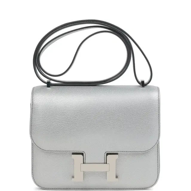 hermes Hermes Constance 18 Argent Chevre Chamkilight Palladium Hardware