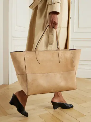 Métier Incognito 42 Cabas Suede Tote | Thumbnail 2 Métier Incognito 42 Cabas Suede Tote | Thumbnail 2