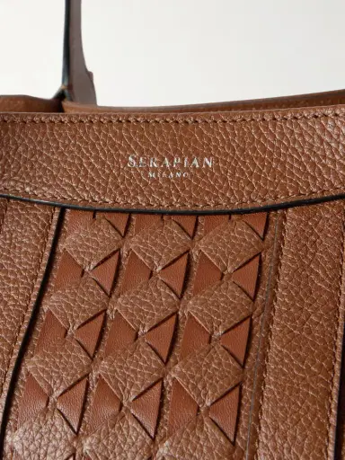 Serapian Secret Textured-leather Tote | Thumbnail 4 Serapian Secret Textured-leather Tote | Thumbnail 4
