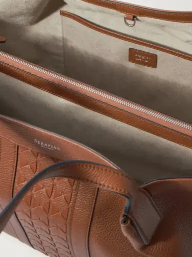 Serapian Secret Textured-leather Tote | Thumbnail 5 Serapian Secret Textured-leather Tote | Thumbnail 5