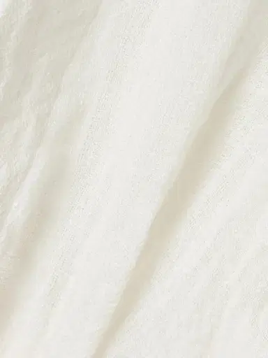 Lisa Marie Fernandez Cropped Tie-front Linen-blend Gauze Top | Thumbnail 4 Lisa Marie Fernandez Cropped Tie-front Linen-blend Gauze Top | Thumbnail 4