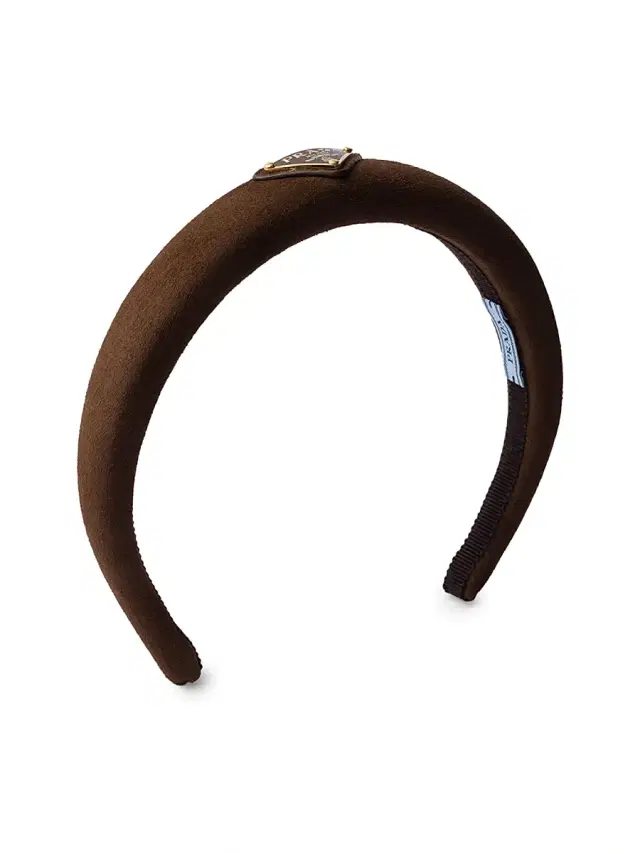 Prada Women's Suede Headband - Brown