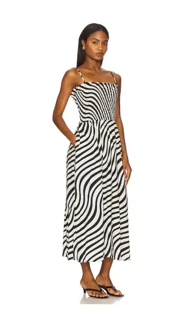 Nation Los Angeles Sibelle Smocked Dress | Thumbnail 2 Nation Los Angeles Sibelle Smocked Dress | Thumbnail 2