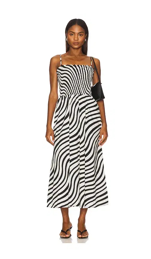 Nation Los Angeles Sibelle Smocked Dress