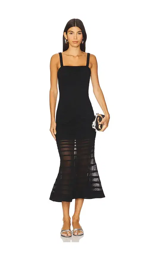 SIMKHAI Vallarie Midi Dress