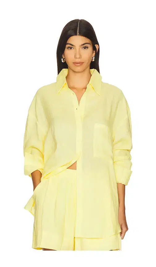 AEXAE Linen Woven Shirt