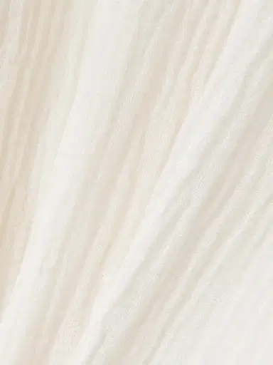 Lisa Marie Fernandez Hooded Crinkled Linen-blend Gauze Kaftan | Thumbnail 4