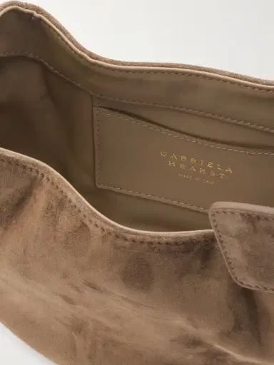 Gabriela Hearst Soft Demi Suede Clutch | Thumbnail 5