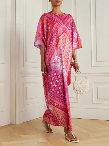 PUCCI Printed Cotton-muslin Kaftan | Thumbnail 2 PUCCI Printed Cotton-muslin Kaftan | Thumbnail 2